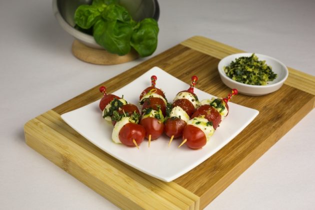 Caprese spiesjes - Hapjes